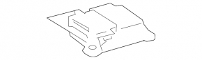 Модуль srs airbag компьютер подушек безопасности Lexus IS250 06-06