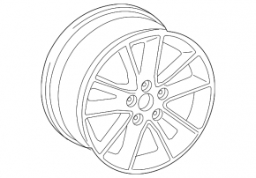 Колісний диск R18x8J ET46 Audi A3 22-24