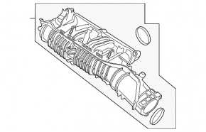 Коллектор впускной BMW X1 F48 16-19 B46