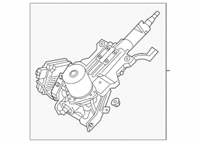 Рулевая колонка Hyundai Sonata 11-14 эур, под start-stop