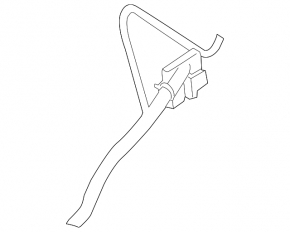 Провод на замок капота Ford Fusion mk5 13-16