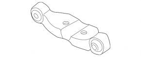 Кронштейн редуктора Subaru Legacy 15-19