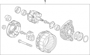 Генератор Honda CRV 17-22 1.5