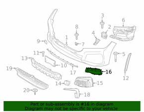 Решетка переднего бампера правая BMW 7 G11 G12 20-22 M type