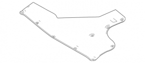 Ізоляція капота Mercedes W167 GLE 350 450 20-26
