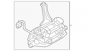 Компресор пневмопідвіски Audi A7 12-18