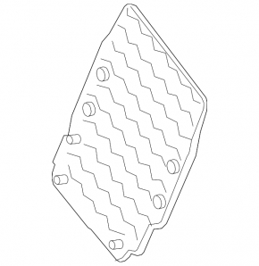 Крышка корпуса блока ECU Ford Escape MK3 17-19