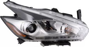 Фара передняя правая Nissan Murano z52 15-18 в сборе дорест LED