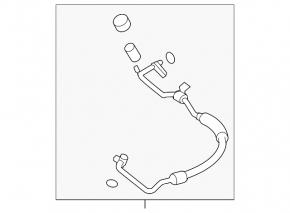 Трубка кондиционера Subaru Forester 08-11 SH