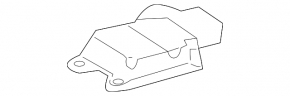 Модуль srs airbag компьютер подушек безопасности Lexus RX450h 10-15