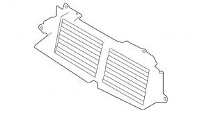 Жалюзі дефлектор радіатора Land Rover Range Rover Sport 13-22