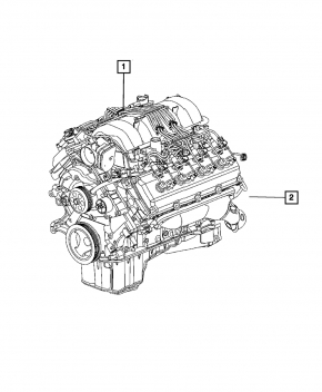 Двигун Dodge Durango 09-12 hemi 5.7