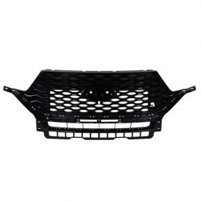Решетка радиатора grill с каркасом Ford Explorer 20-25 черный глянец под камеру, ST