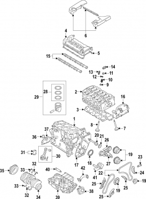Шатун 1шт VW Passat b7 12-15 USA 3.6