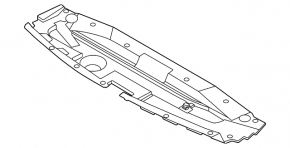 Накладка телевизора Nissan Pathfinder 22-25