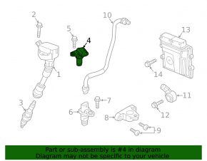 Датчик положения распредвала Volvo XC90 16-26 B4204T27 T6 2.0