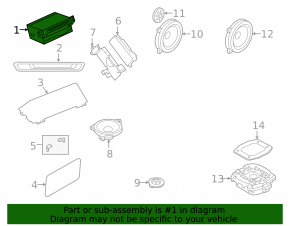 Radio Receiver navigation BMW 3 G20 19-26