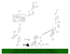 Кнопка блокировки двери передней правой Mazda CX-7 06-12