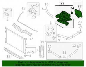 Корпус термостата у зборі Hyundai Tucson 23-26 2.5