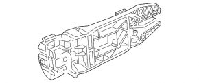 Механизм ручки двери передней левой VW Passat b8 16-19 USA
