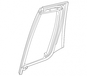 Стекло двери треугольник заднее правое Mercedes H247 GLA 20-26 тонировка