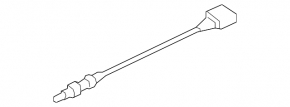 Лямбда-зонд второй Audi A4 B8 08-16 2.0T
