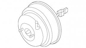 Вакуумный усилитель Infiniti G25 G35 G37 4d 06-07