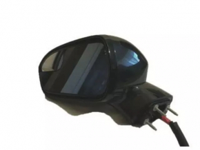 Зеркало боковое правое в сборе Ford Fusion mk5 15-17 12 пинов, BSM, поворотник, подогрев, подсветка, графит, тычки