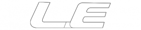 Эмблема надпись LE двери багажника Toyota Sienna 11-20