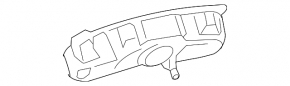 Корпус заливной горловины Mercedes CLS-class C257 19-23