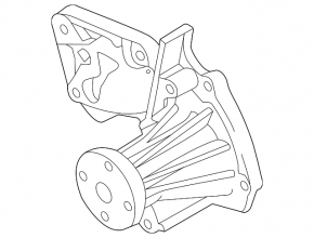 Помпа водяна Ford Fiesta 14-19 1.6т
