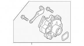 Помпа водяна Mazda CX-9 16-23