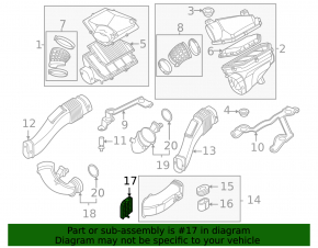 Решетка воздухоприемника левая BMW X7 G07 19-26 N63, S68