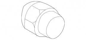 Гайка колесная d21 M12x1.5 Mazda 6 18-19 тип 2