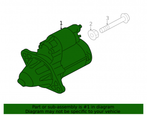 Стартер Subaru Outback 20-24