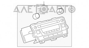 Монитор, дисплей, навигация Toyota Prius 30 13-15