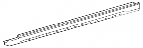 Порог правый Mercedes A-class V177 19-22