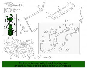 Топливный насос бензонасос Kia K5 21-24 FWD 1.6T