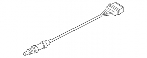 Лямбда-зонд второй VW Beetle 13-19 1.8T, 2.0T