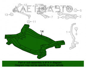 Подрамник передний Chrysler 300 11-23 RWD