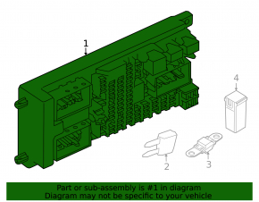 Блок BCM Land Rover Range Rover Velar 18-20