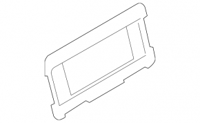 Рамка номерного знаку дверей багажника BMW 4 F32/33/36 14-20