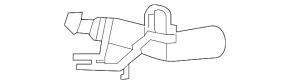Форсунка омивача лобового скла ліва Toyota Rav4 19-24 +2°