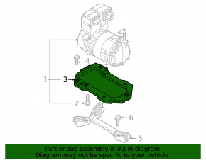 Кронштейн компрессора кондиціонера Volkswagen ID.4 21-26