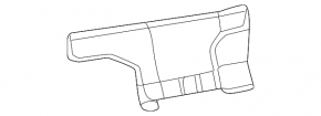 Крепление ДХО правое Nissan Ariya 23-26 верхнее