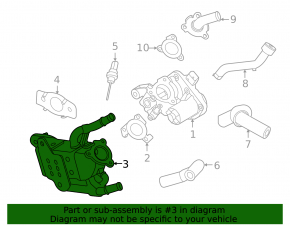 Охладитель EGR Kia K5 21-24 1.6T