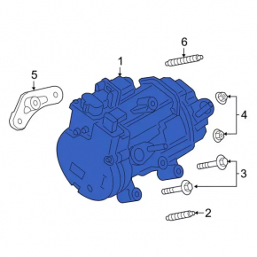 Компрессор кондиционера Ford Escape MK4 20-26 1.5T