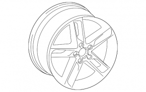 Диск колісний R19 Audi Q5 8R 13-17 8j et39 s-line