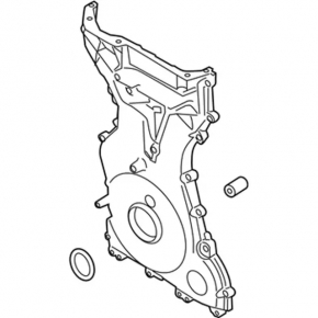 Передняя крышка двигателя Ford C-max MK2 13-18