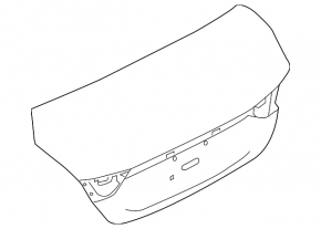 Крышка багажника Nissan Maxima A36 16-23